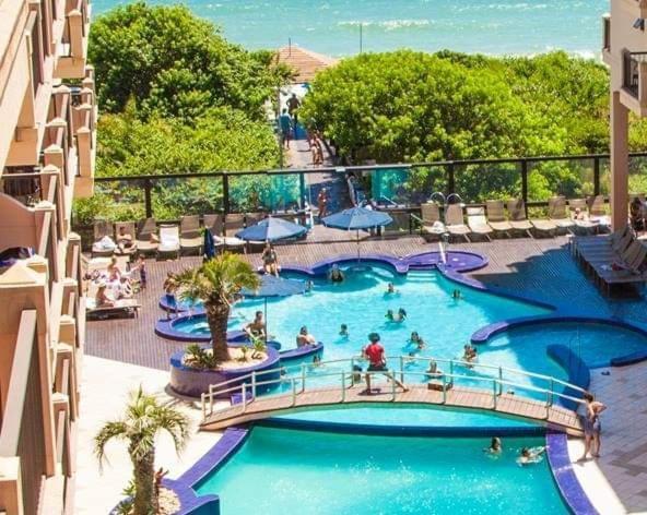 Apto Pes Na Areia Em Hotel Jurere Beach Jurere Internacional Florianópolis Dış mekan fotoğraf