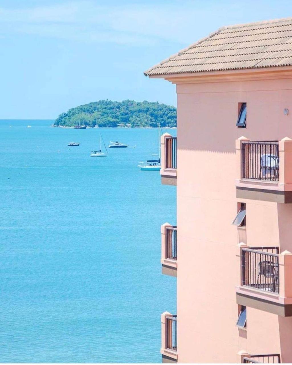 Apto Pes Na Areia Em Hotel Jurere Beach Jurere Internacional Florianópolis Dış mekan fotoğraf