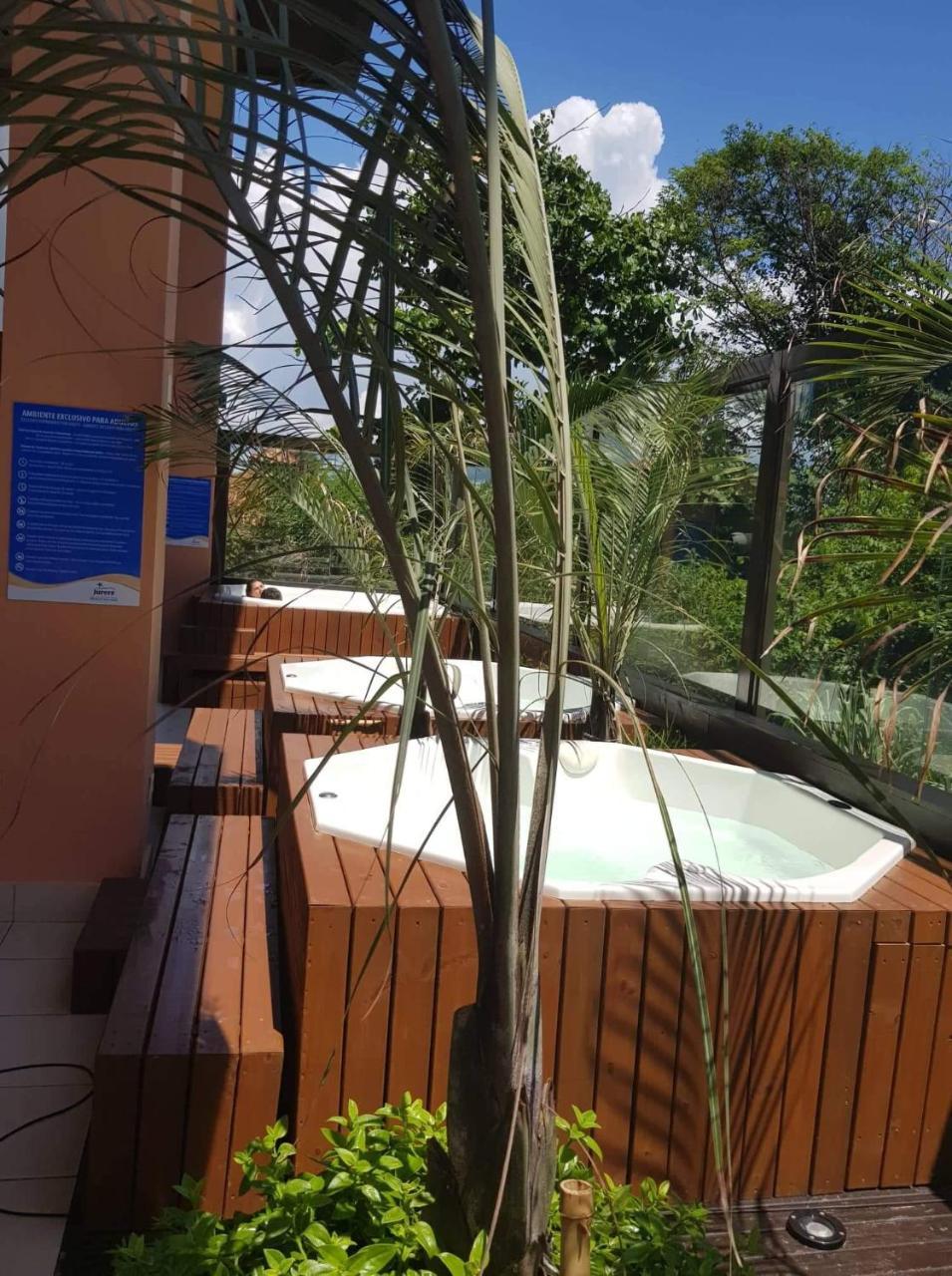 Apto Pes Na Areia Em Hotel Jurere Beach Jurere Internacional Florianópolis Dış mekan fotoğraf