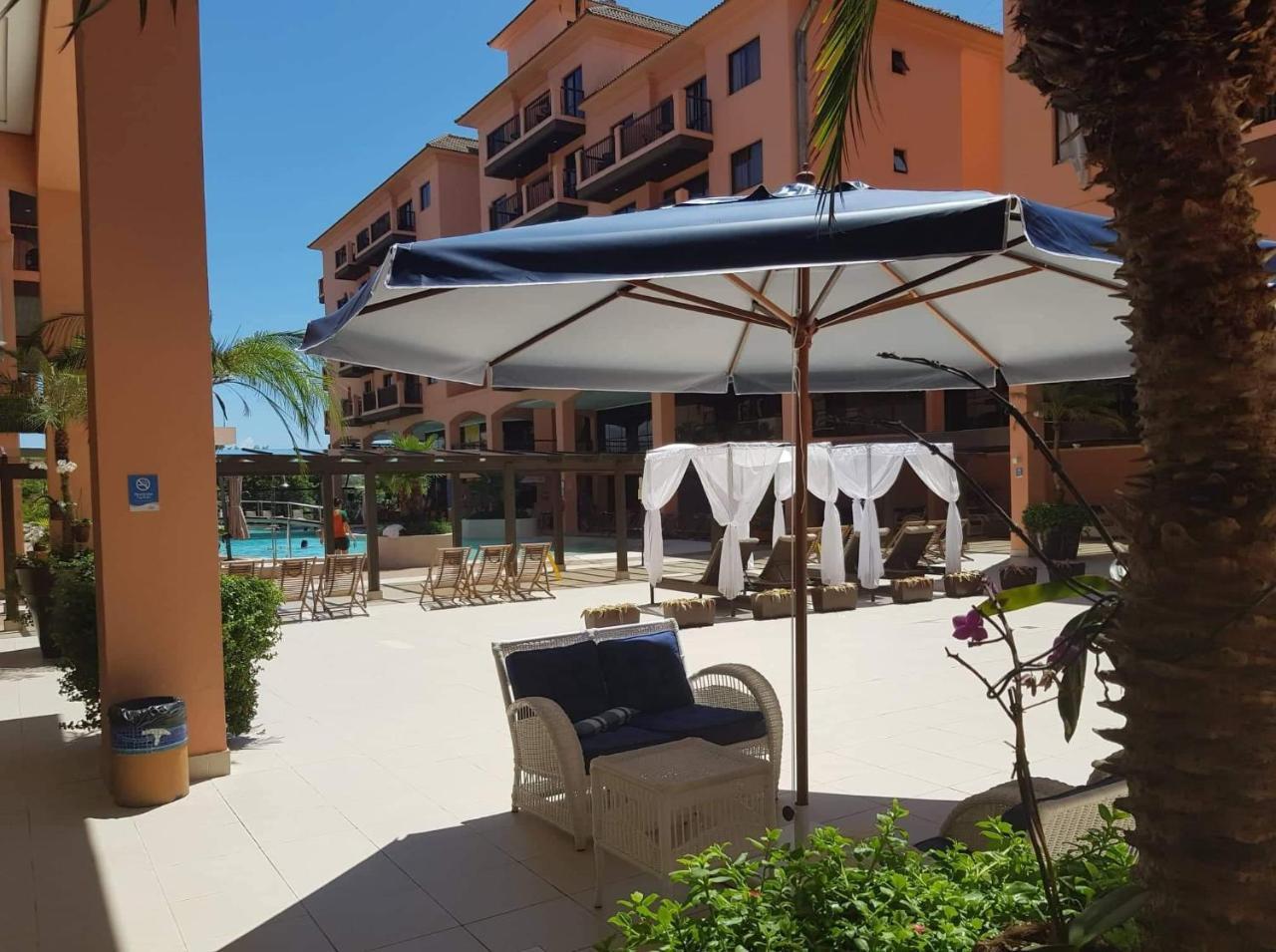 Apto Pes Na Areia Em Hotel Jurere Beach Jurere Internacional Florianópolis Dış mekan fotoğraf