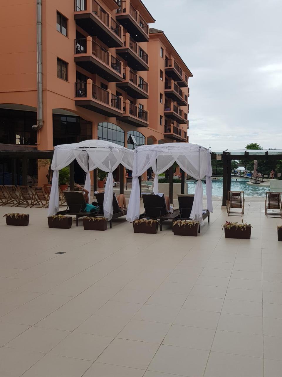 Apto Pes Na Areia Em Hotel Jurere Beach Jurere Internacional Florianópolis Dış mekan fotoğraf