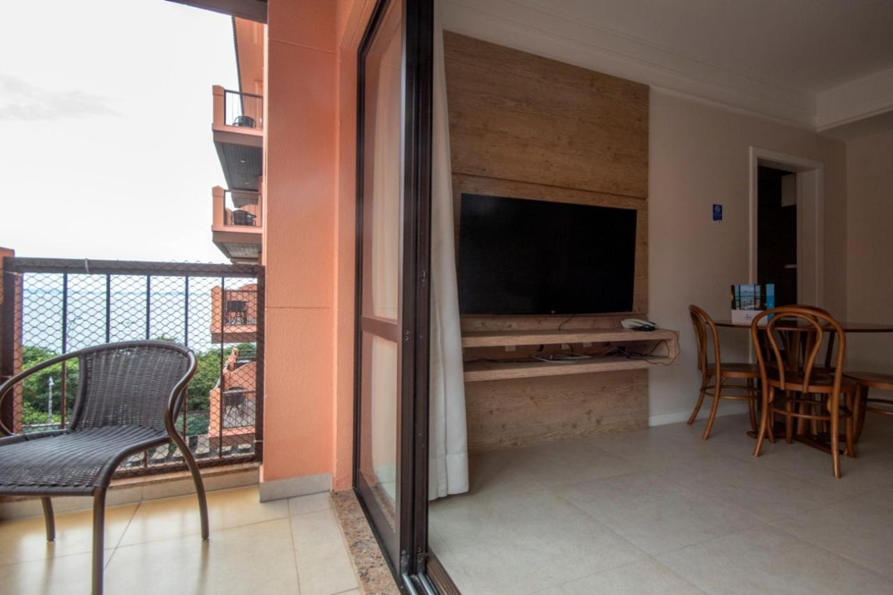 Apto Pes Na Areia Em Hotel Jurere Beach Jurere Internacional Florianópolis Dış mekan fotoğraf